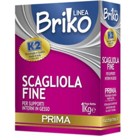 12 x LINEA BRIKO SCAGLIOLA FINE DA 1 KG