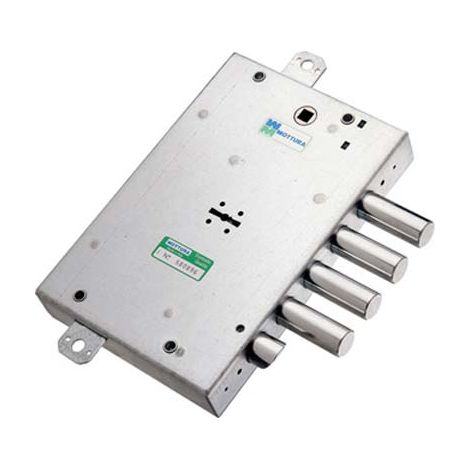 SERRATURA METALLO APPLICARE 52175 MOTTURA  DM M4 TRIPL+SCR IP.MM 28 E.MM 60 DX/SX