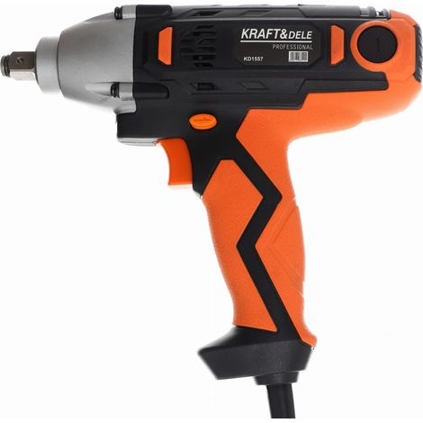 Llave de impacto eléctrica de 2100 W y 800 Nm, con estuche de 1/2" y 3 vasos Kraft (KD1557)
