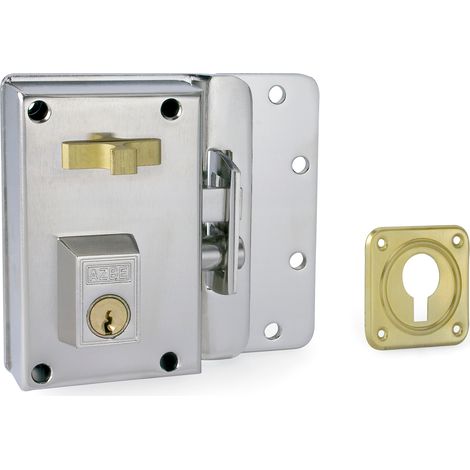 YALE cerradura yale   10-hn/ derecha , Cerradura Yale / Azbe 10-hn/ Derecha.            - Cerraduras de sobreponer con sistema antipalanca.- Cilindro exterior forjado (1/3)
