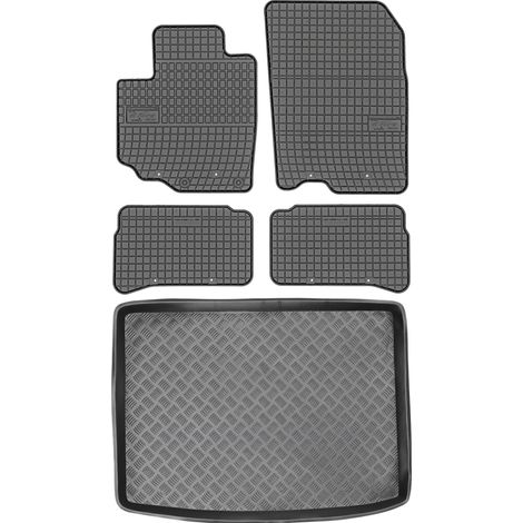 Juego de alfombrillas de goma para coche y maletero para Suzuki Vitara II SUV (2015-2018). (1/5)