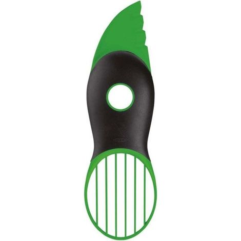Affetta Avocado 3 in 1 Verde in Acciaio Inox e Plastica Good Grips - OXO 1252180 (1/3)
