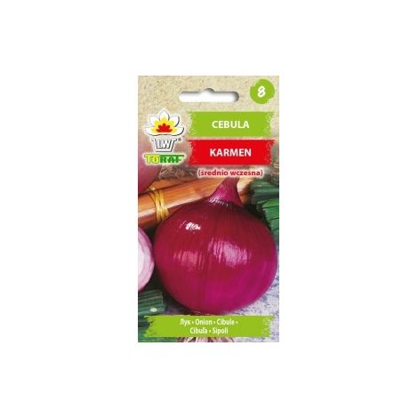 Cipolla rossa Carmen calibro 10-21 3 g (1/2)