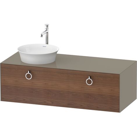 Duravit White Tulip, meuble sous-lavabo suspendu, largeur 1300 x (1/2)