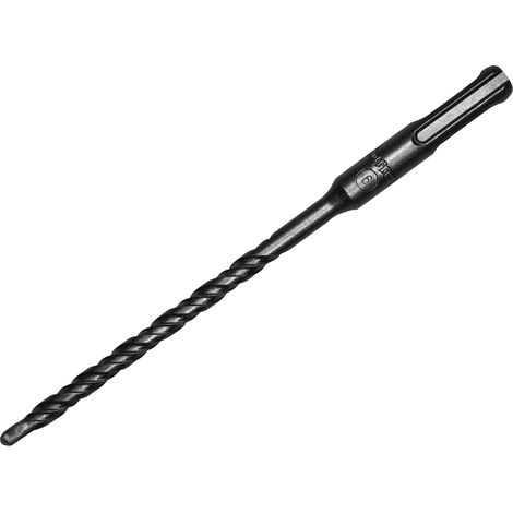 Starrett SDS Plus 2-Point Hammer Drill Bit, 6 x 160mm, Model STRKBPS06B