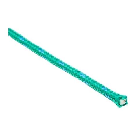 CORDA TRECCIA BICOLORE BLU/GIALLO 5MM