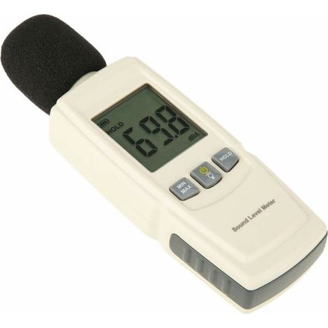 Sound Level Meter - Portable Digital LCD Sound Level Meter Noise Tester Range from 30dB to 130dB decibels (1/5)