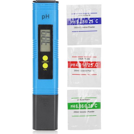 Testeur de pH Stylo Haute Précision, Calibration Automatique, Portable pour Piscine, Aquarium, Spa, ATC Inclus (1/5)