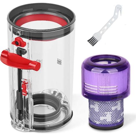 Aspirateur Dyson V11 V15 SV14 SV15 SV17 SV22 : bac à poussière et filtre de rechange, accessoires de collecte de poussière B (1/5)