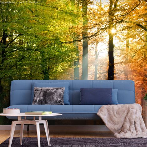 Fotomurale adesivo - Forest Colours - 245x175 (1/4)