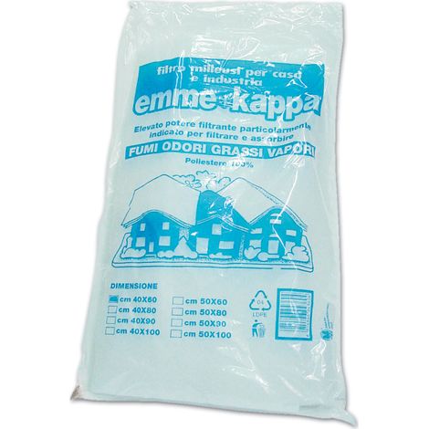 FILTRO CAPPA 80X40CM (54081)