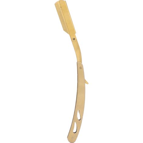 Porte-rasoirs pliable, prise en main confortable, design creux, rotation libre, porte-couteaux de rasage manuel pour salon de coiffure (1/5)