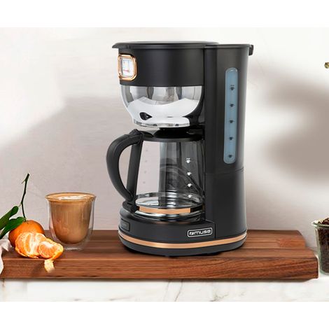 Cafetera de Goteo 1000W Muse MS220BC Negro