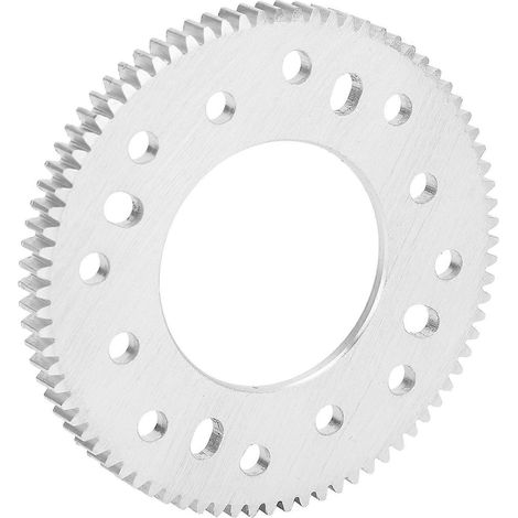 80-Zahn-Zylinderzahnrad aus Aluminium, geradverzahnt, Untersetzungs- und Überdrehzahlteile, 32 mm