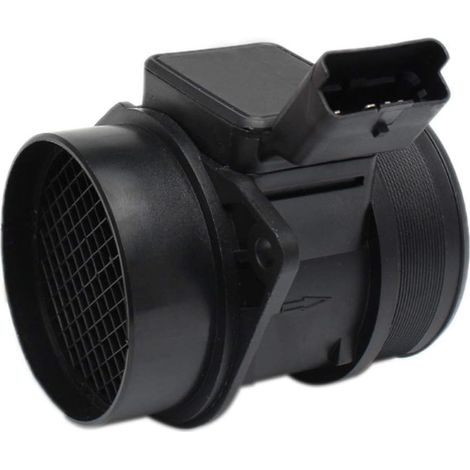 MAF-Debimetre für Citroen Berlingo Evasion Jumpy Xantia Peugeot 306 Xsara 307 406 806 Expert Partner 5WK9621 5WK9621Z Kunststoffmaterial ist stark und langlebig Autoteile schwarz Durchflusssensoren