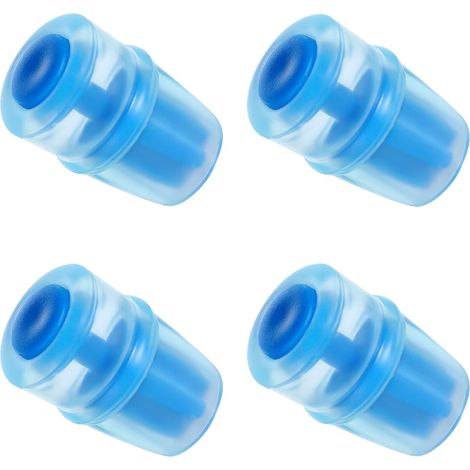 4 Pièces Rechange pour Valve de Morsure, Silicone sans BPA Gaine de Valve de Morsure Sûr Remplacement de l'Embout de la Buse Compatible avec Osprey (Bleu) (1/5)
