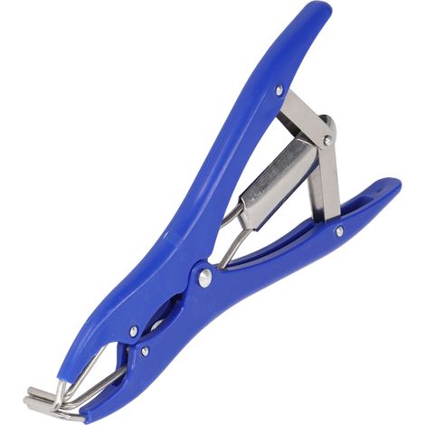 Pince à castration avec 100 anneaux en caoutchouc rouges pour castration, kit d'application d'anneaux de castration (1/5)