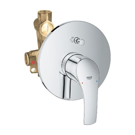 MISCELATORE MONOCOMANDO INCASSO DOCCIA C/DEV. LINEA EUROSMART- Cromo- GROHE- pezzi 1
