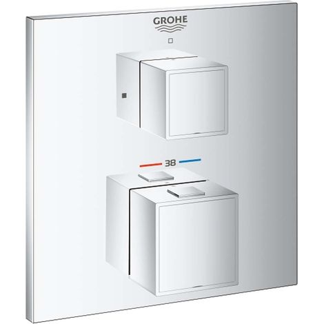 Grohe Grohtherm Cube mitigeur de douche thermostatique, pour (1/5)