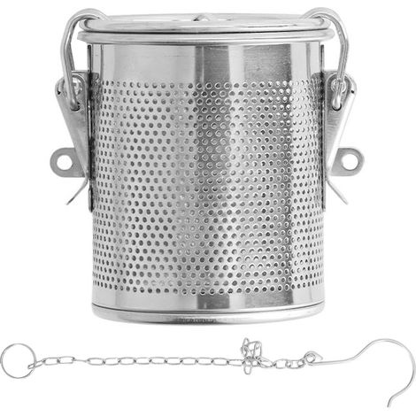 Sac filtrant en acier inoxydable pour épices, filtre à assaisonnement multifonction pour sauce soupe, 0,3L (1/5)
