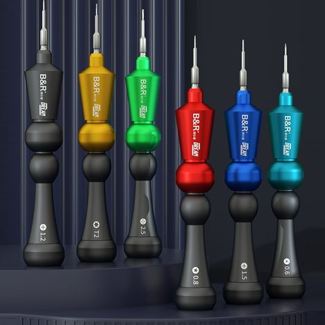 Mini-Multifunktions-Magnetschraubendreher zur Reparatur von Uhren, Brillen und Smartphones tragbares Handwerkzeug (1/2)