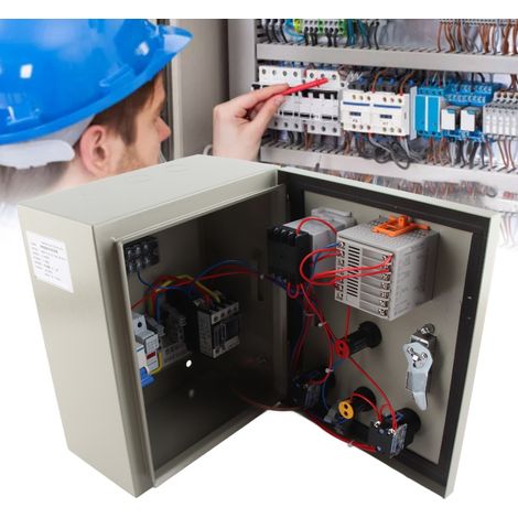 Boîtier de régulation de température intelligent BERM/BEM-TC7A-2Z-18A-3P+N-CT PID, contrôleur de température intelligent 380 V CA 7,5 kW avec thermocouple (1/5)