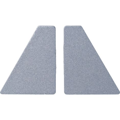 Kit Terminali Tapi di Chiusura In Metallo Per Profilato Alluminio BAZ2016 BAZ2016W (1/2)