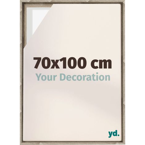 Your Decoration - Cadre flottant - Chene Sonoma - Cadre en caisse américaine pour toile sur chassis - MDF - Lyon (1/5)