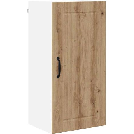 Meubles de Rangement,Armoire de cuisine avec étagère Chêne artisanal 40 x 31 x 80 cm CFW312288 (1/5)