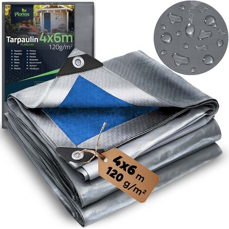 Lona 400 x 600 cm 120 g/m2 Plonos PL-500