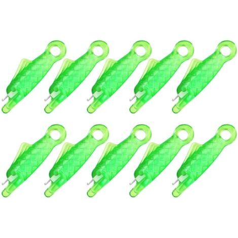 Enfile-aiguille 10 pièces, enfile-aiguille pour machine à coudre, couture accessoires,enfile-aiguille en plastique pour bricolage, vert