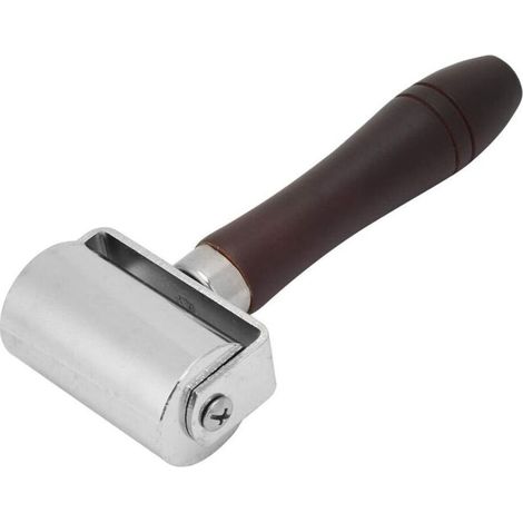 AIDUCHO Rouleau De Bord En Cuir, Outil De Laminage Rouleau De Plastification De Colle De Cuir Pour Diy Maroquinerie Pour Lissage Du Cuir(60mm (1/5)