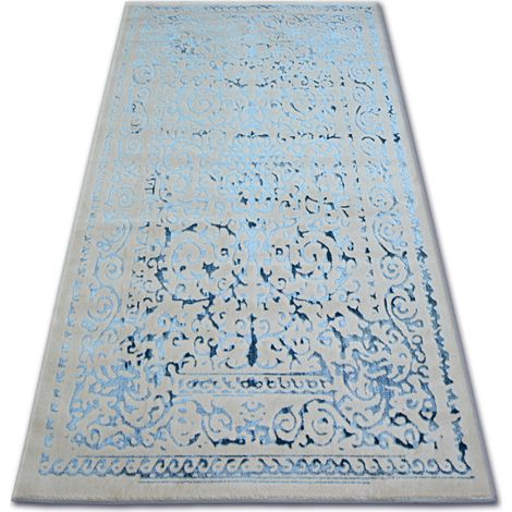 Teppich ACRYL MANYAS 0916 Grau/Blau blue 240x350 cm