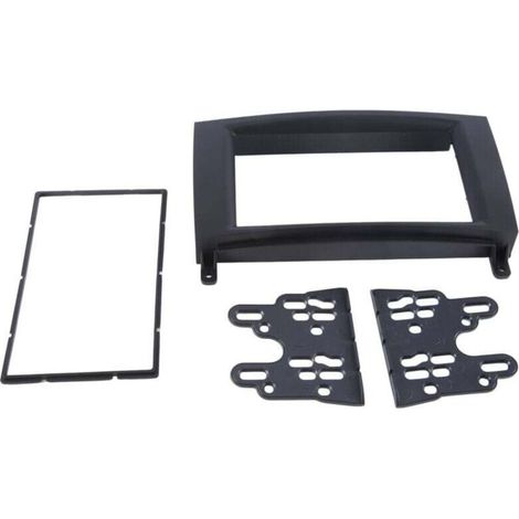 Fascia Radio 2 Din pour W169 W245 W639 W906 Sprinter B160 B170 B200 Cadre de Garniture Tableau Bord sur Panneau Audio StéRéO