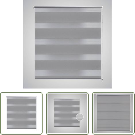 Doppelrollo 90 x 150 cm - Fensterdeko - Rollladen - Doppelrollo - Tageslichtmanagement - Sonnenschutz (1/5)