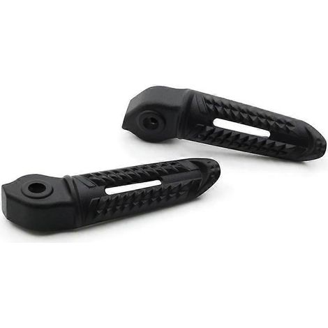 Accesorios para motocicleta: Reposapiés traseros, estriberas y pedales para Street Triple 765R 765RS 2020-2025, color negro. (1/5)