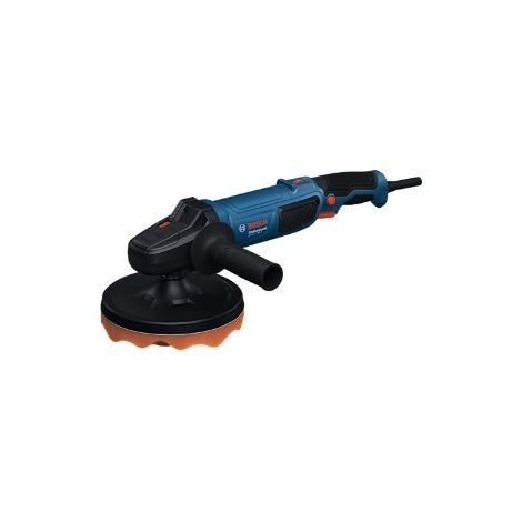 Bosch Professional pulidora rotativa GPO 11-180 S (incluye 1 plato de caucho de 180 mm, 1 esponja de 180 mm, 1 empuñadura auxiliar)