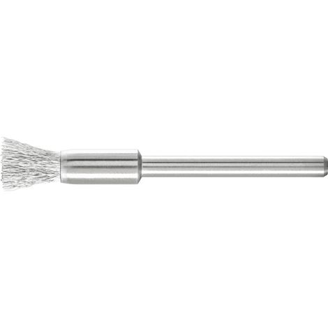 PFERD TOOLS Miniatur-Pinselbürste PBU Ø5 mm Schaft-Ø3 mm Stahl-Draht-Ø0,10 10 Stk (1/4)