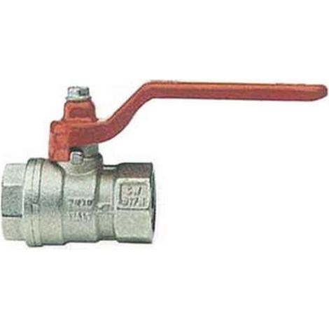3PZ VALVOLA A SFERA F/F CON MANIGLIA A LEVA "IDEAL" ART.090 - FF 3/8" - pressione esercizio 30 bar