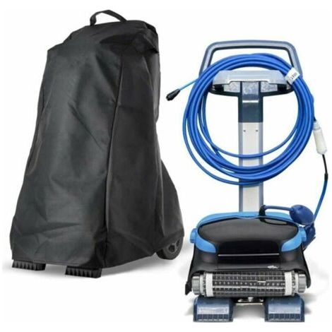 Funda para limpiafondos, funda para limpiafondos robótico Dolphin con asa y cordón ajustable. (1/4)