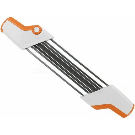 pair Affûteur de chaîne de scie à chaîne, affûteur de chaîne, affûteur de chaîne manuel, mini lime à tête de meulage électrique, affûteur de chaîne manuel Meuleuse à chaîne blanche 4.0