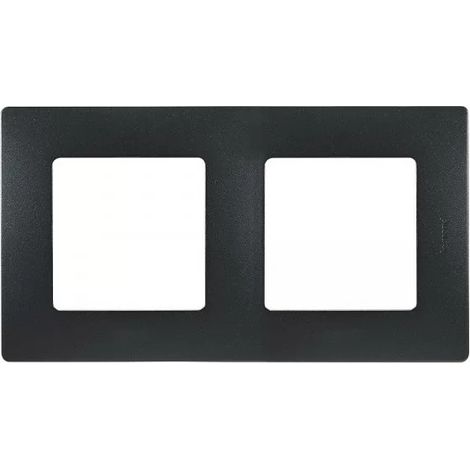 Legrand 096716 Niloé cast iron 2-station plate