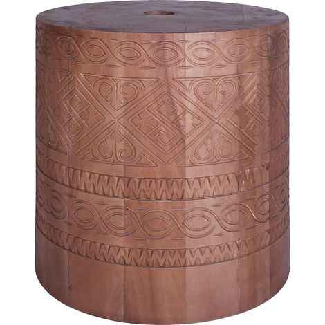 Maison Exclusive - Sonnenschirmständer 28.05 kg Natur Massivholz (1/5)