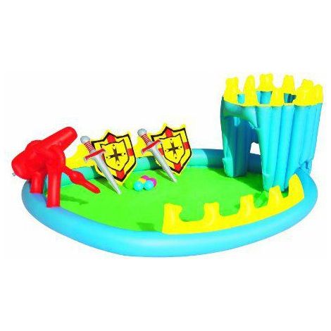 Piscina gonfiabile per bambini Bestway Fortezza con giochi (1/2)