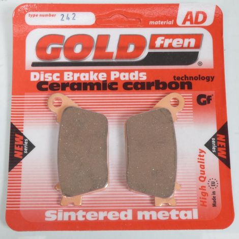 Bremsbelag gold fren für Motorrad honda 1000 cbr rr fireblade (1/3)