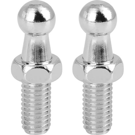 Lot de 2 goujon à bille de gaz universels M8 de 10 mm pour support de vérin à gaz (1/5)