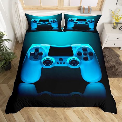 Jeux pour Enfants 200x200cm Housse de Couette 3D Gamepad Comforter Controller (1/5)