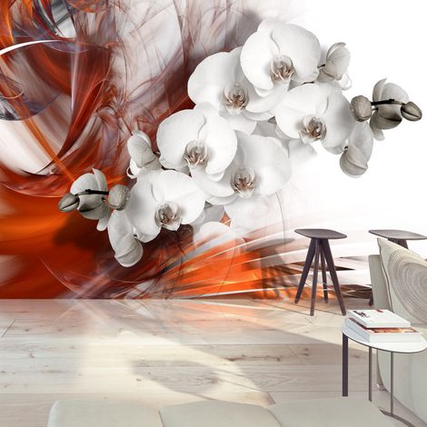Fotomurale - Orchidea nel fuoco II - 150x105 (1/4)
