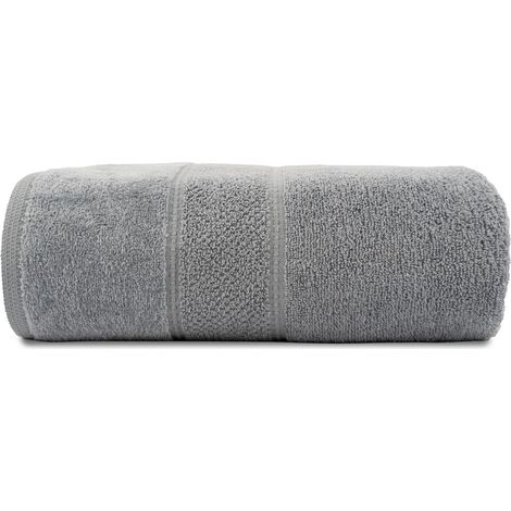 Asciugamano Mario 50x90 grigio 480g 100% cotone (1/2)