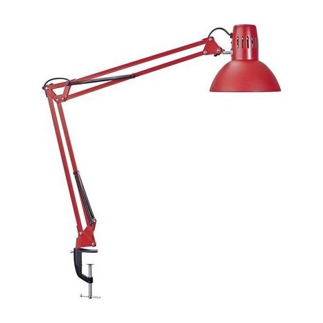 Lámpara de escritorio jako MAULstudy rojo 51 cm metal